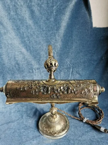 Lampe de piano en bronze