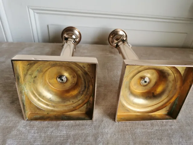 FRENCH EMPIRE PERIOD CANDLESTICKS