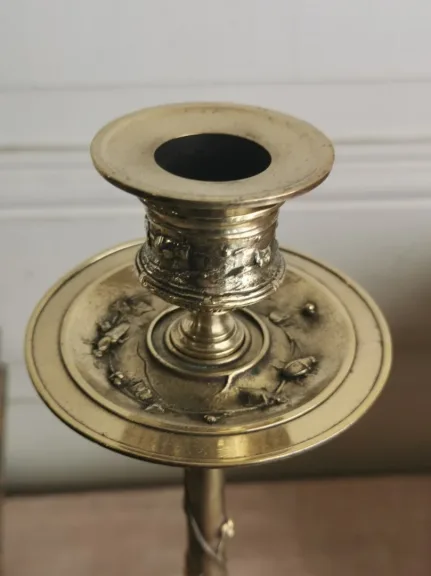 PAAR BRONZELEUCHTER