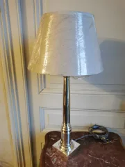 LAMPADA IN PIATTO D'ARGENTO