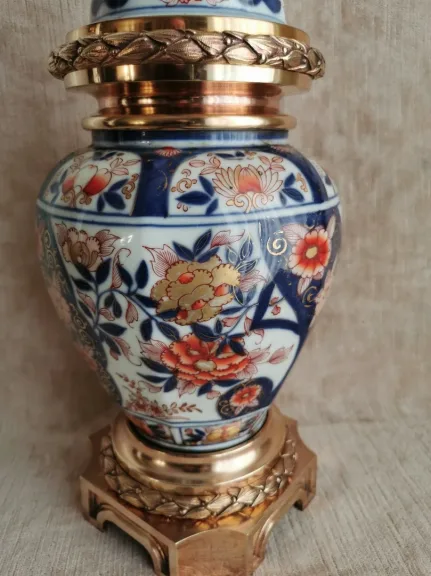 PAREJA DE LAMPARAS IMARI