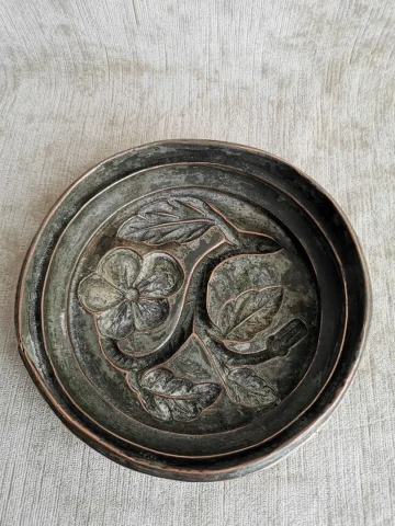 Moule à gâteau en cuivre  XIXème siècle