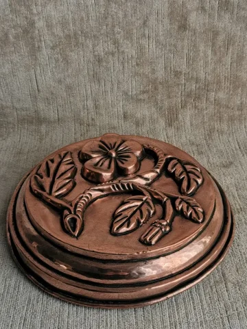 Moule à gâteau en cuivre  XIXème siècle