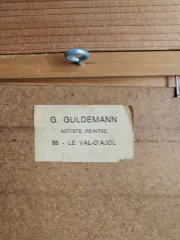 PINTURA DE FLORES de Georges GULDEMANNN