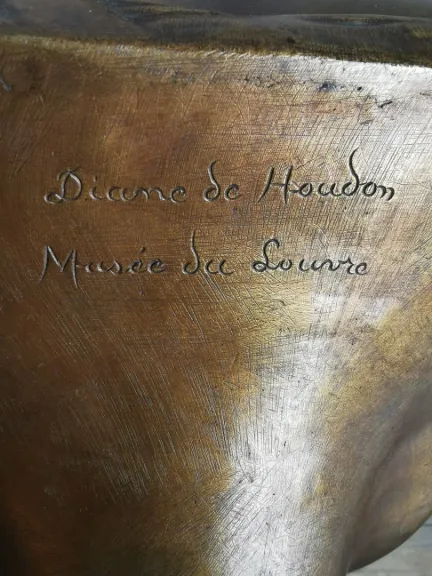 BRONZEBÜSTE VON DIANA nach HOUDON