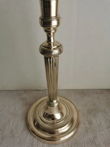 PAAR LOUIS XVI PERIODE KANDELAARS