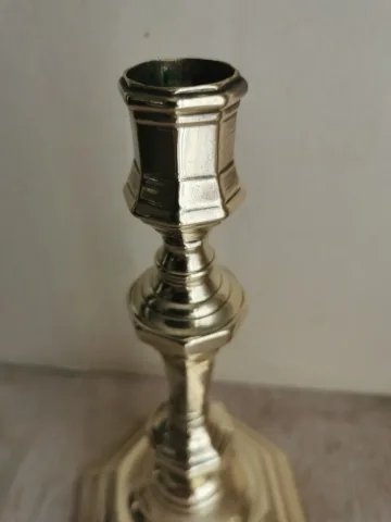 PAIR OF 18th CENTURY CANDLESTICKS