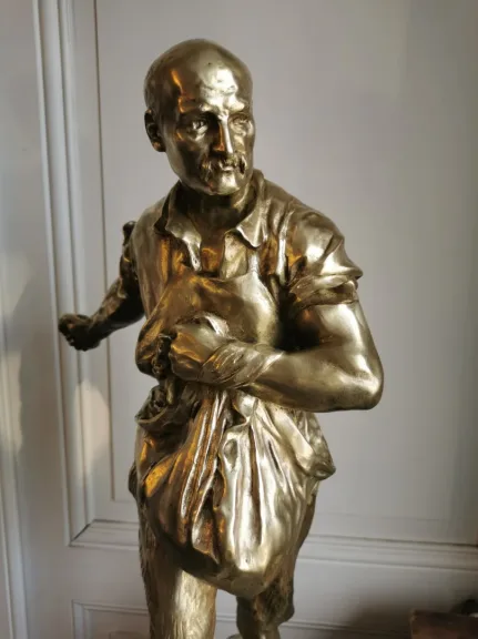 BRONZESTATUETTE von GEORGESS SAULO