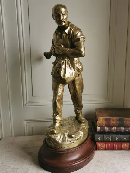 BRONZESTATUETTE von GEORGESS SAULO
