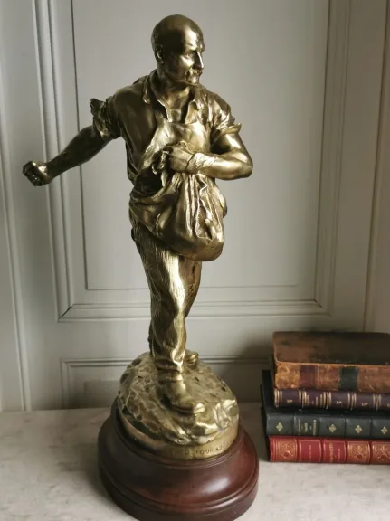 BRONZESTATUETTE von GEORGESS SAULO