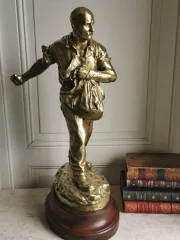 BRONZESTATUETTE von GEORGESS SAULO