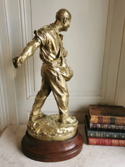 BRONZESTATUETTE von GEORGESS SAULO