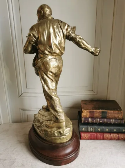 BRONZESTATUETTE von GEORGESS SAULO