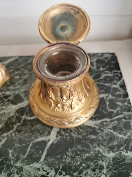 BRONZE-TINTENFASS von Albert MARIONNET