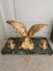 BRONZE  INKSTAND by Albert MARIONNET