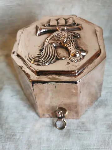 Moule à gâteau en cuivre époque XIXème