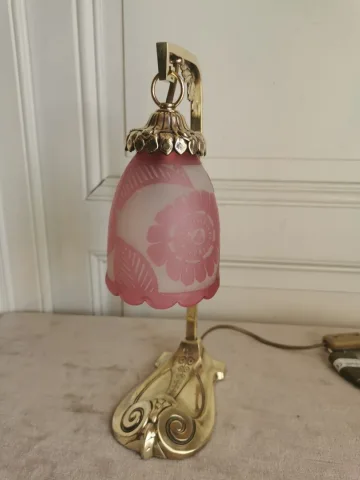 ART DECO PERIOD LAMP