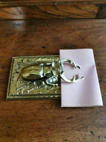 BRONZE-BÜROKLAMMER