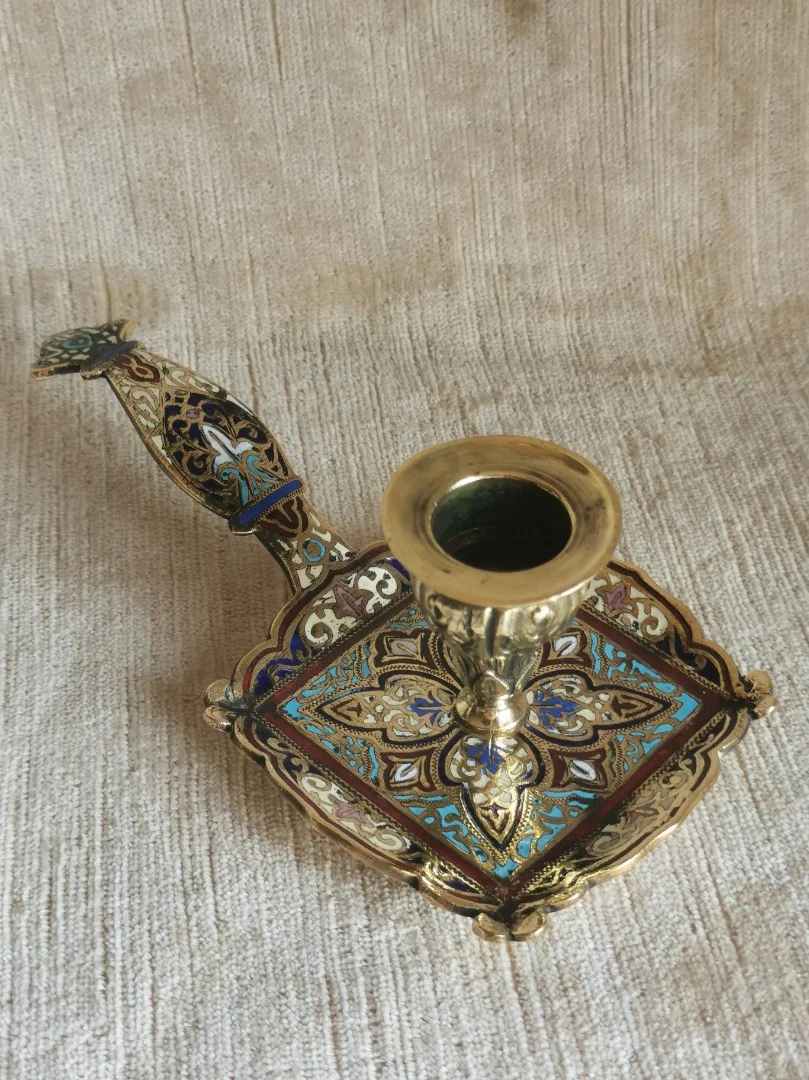 NINETEENTH CENTURY CANDLESTICK