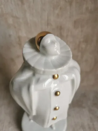 Rare Pierrot chantant par Edouard Marcel Sandoz