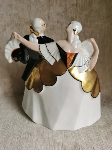 ART-DECO-PORZELLANGRUPPE