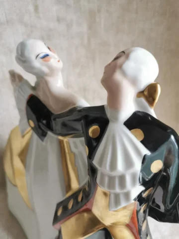 ART-DECO-PORZELLANGRUPPE