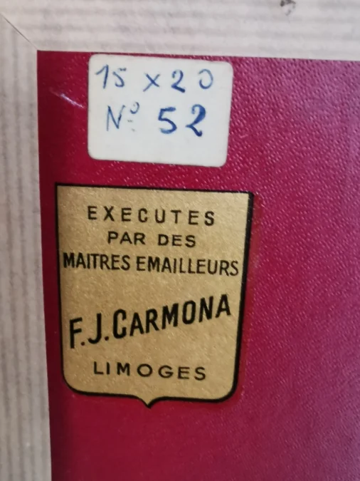 EMAILLE ILLUSTRATIE naar MANET door JF CARMONA