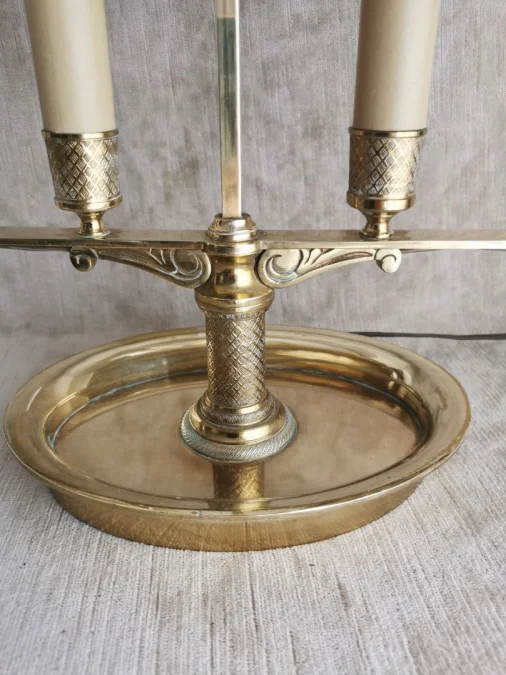 BOUILLOTTE-LAMPE IM FRANZÖSISCHEN RESTAURATIONSSTIL