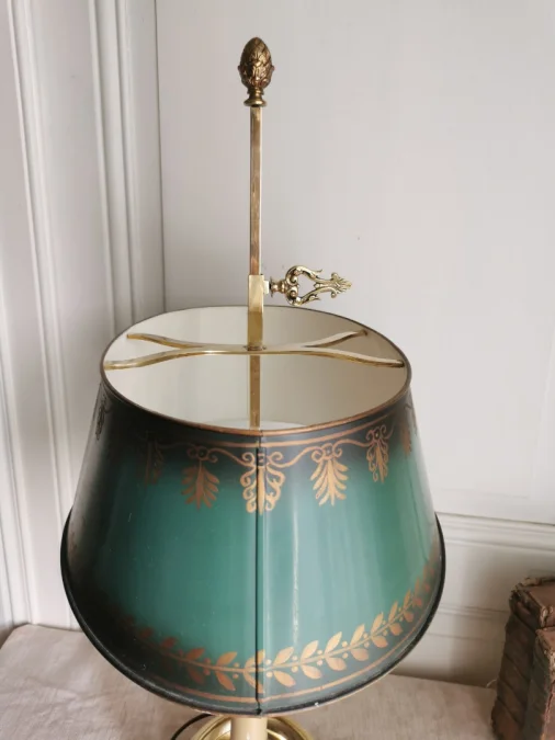 BOUILLOTTE-LAMPE IM FRANZÖSISCHEN RESTAURATIONSSTIL