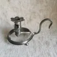 Bougeoir à main réalisé avec une baïonnette