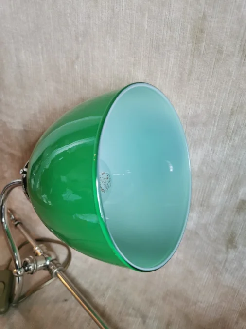 SCHREIBTISCHLAMPE IN CHROM