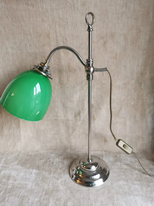 SCHREIBTISCHLAMPE IN CHROM