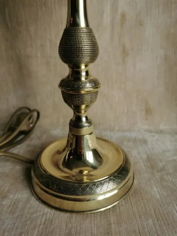 PAAR LOUIS PHILIPPE KANDELAARS OMGEZET IN LAMPEN