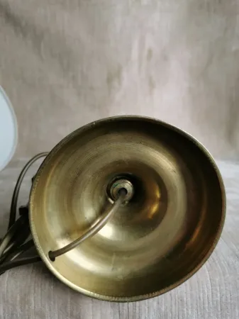 Paire de bougeoirs Louis Philippe montés en lampes