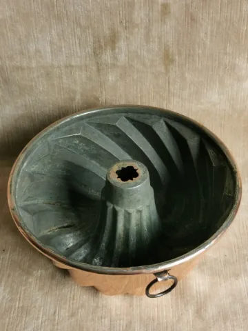 Moule à gâteau en cuivre XIXème