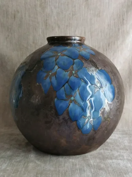 Exceptionnel vase par Camille Tharaud  Limoge France