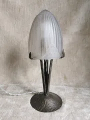ART-DECO-ZEITLAMPE