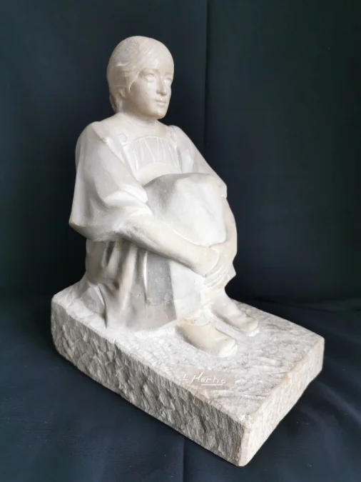 STEINSKULPTUR von Louis HERTIG