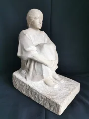 STONE SCULPTURE by Louis HERTIG