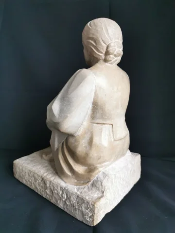 STONE SCULPTURE by Louis HERTIG