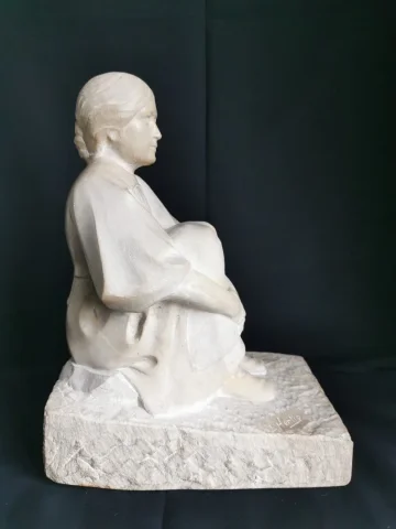 STONE SCULPTURE by Louis HERTIG
