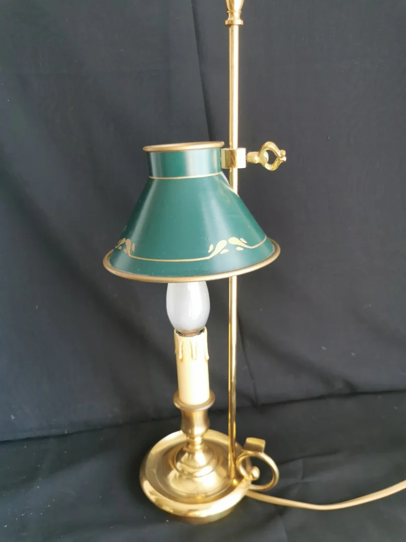 Petite lampe bouillotte à une lumière XXème