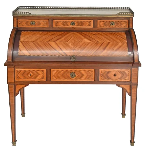 Bureau cylindre de style Louis XVI — Bon état