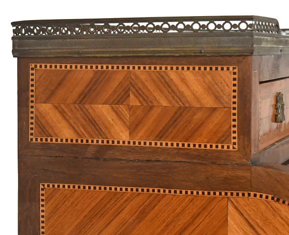 Bureau cylindre de style Louis XVI — Bon état