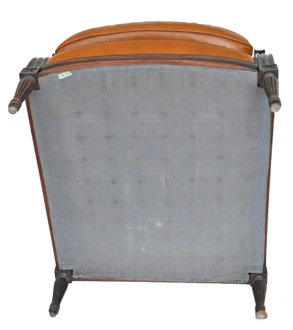 Paire de larges bergères de style Louis XVI — Très bon état