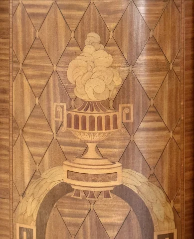 Bedroom suite in Louis XVI style, stamped Georges Guerin à Paris — Good condition