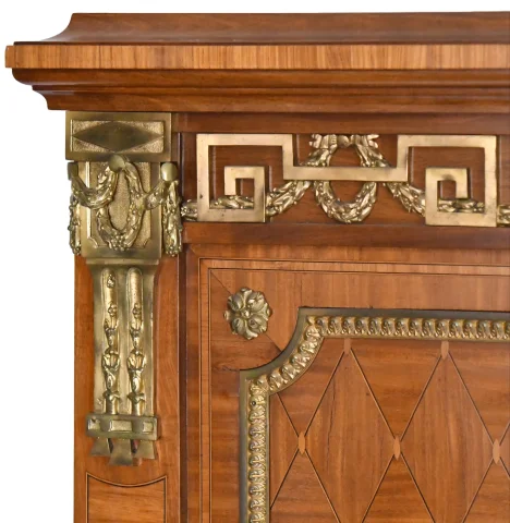 Bedroom suite in Louis XVI style, stamped Georges Guerin à Paris — Good condition