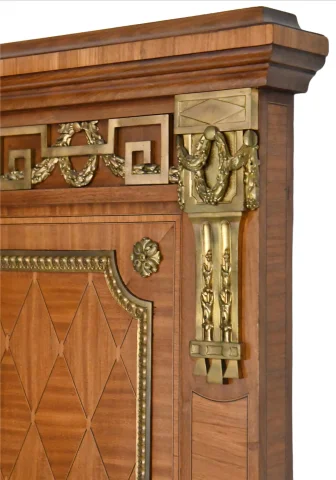 Bedroom suite in Louis XVI style, stamped Georges Guerin à Paris — Good condition