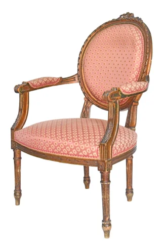 Suite von 4 Cabriolet-Sesseln im Louis-XVI-Stil — Guter Zustand