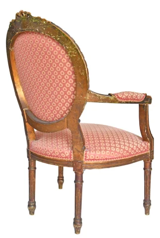 Suite von 4 Cabriolet-Sesseln im Louis-XVI-Stil — Guter Zustand